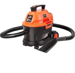 Armor All AA255W Wet/Dry Utility Vac 2.5 Gallon, 2.5-Gallon,120 Volts (AC), Orange/Black