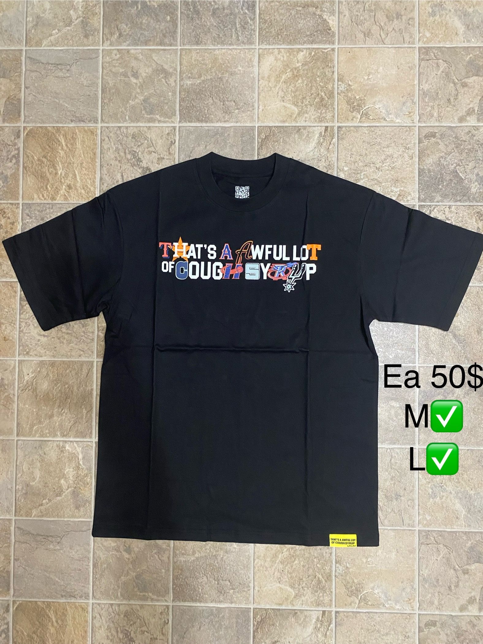 Awful Lotta Cough Syrup Tee (Goos Deals‼️‼️)