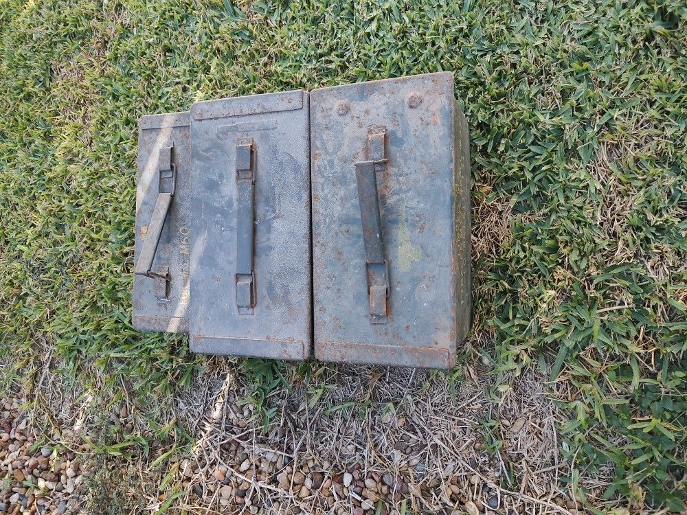 Military Ammo Boxes