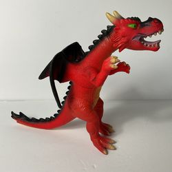 Toy Major Trading Co Dragon 2018 Fantasy Mythic Figures Rubber 11" Tall