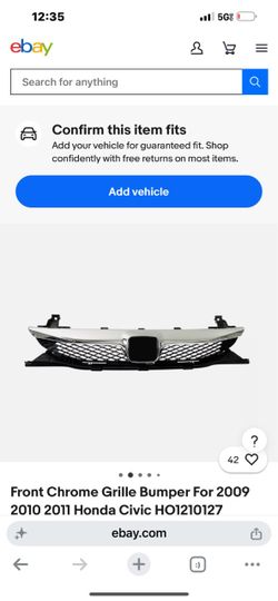 2009-2011 Honda civic front grill