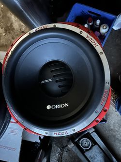 15 Inch Orion HHCA Sub With Custom Ported Box