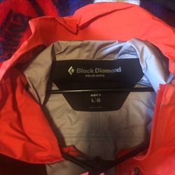 Black diamond Helio Shell Backcountry Outer Shell Ski Snowboard Jacket