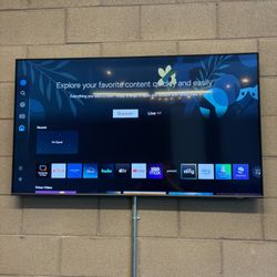55” Samsung Smart TV - Rarely Used