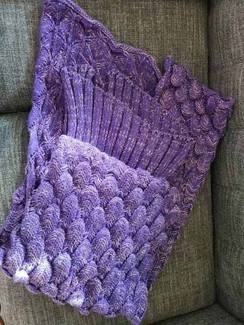 Mermaid Tail Blanket