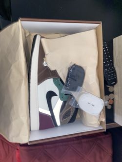 Air Jordan 1 Retro High Of Craft Black/brown
