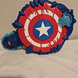 Nerf Spiderman And Captain America 