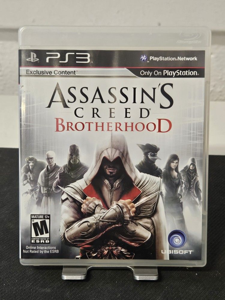Assassin's Creed: Brotherhood Sony Playstation 3 PS3 Video Game