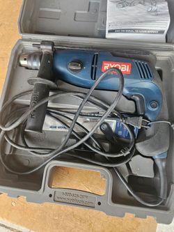 RYOBI D552H 1/2" Hammer Drill in case