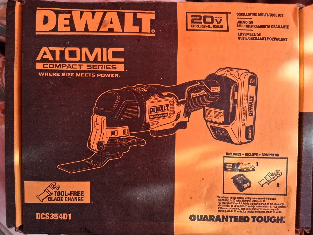 Dewalt Oscillating Tool Brand New In Box