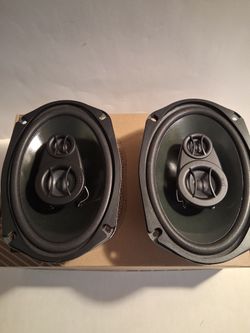 POWERBASS 1 PAIR 6×9 3 WAY 210 WATTS CAR SPEAKER 