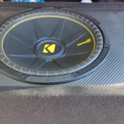 15 Inch Kicker Sub With Amp 
