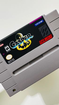 Casper For Super Nintendo SNES Game Cartridge