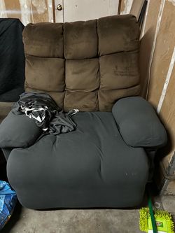 big comfy reclining arm chair