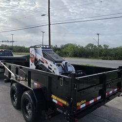 Mini Skid Steers/excavator/dump Trailers