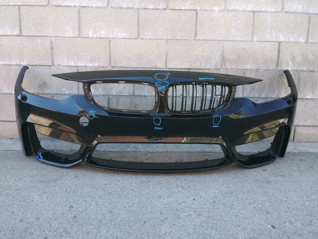 2015 2016 2017 2018 BMW M4 FRONT BUMPER W/ONE SIDE GRILLE USED OEM