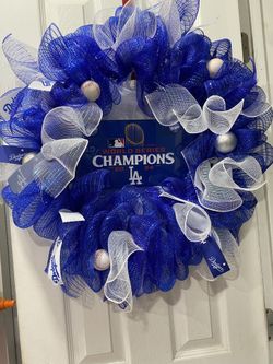 Dodger Wreath