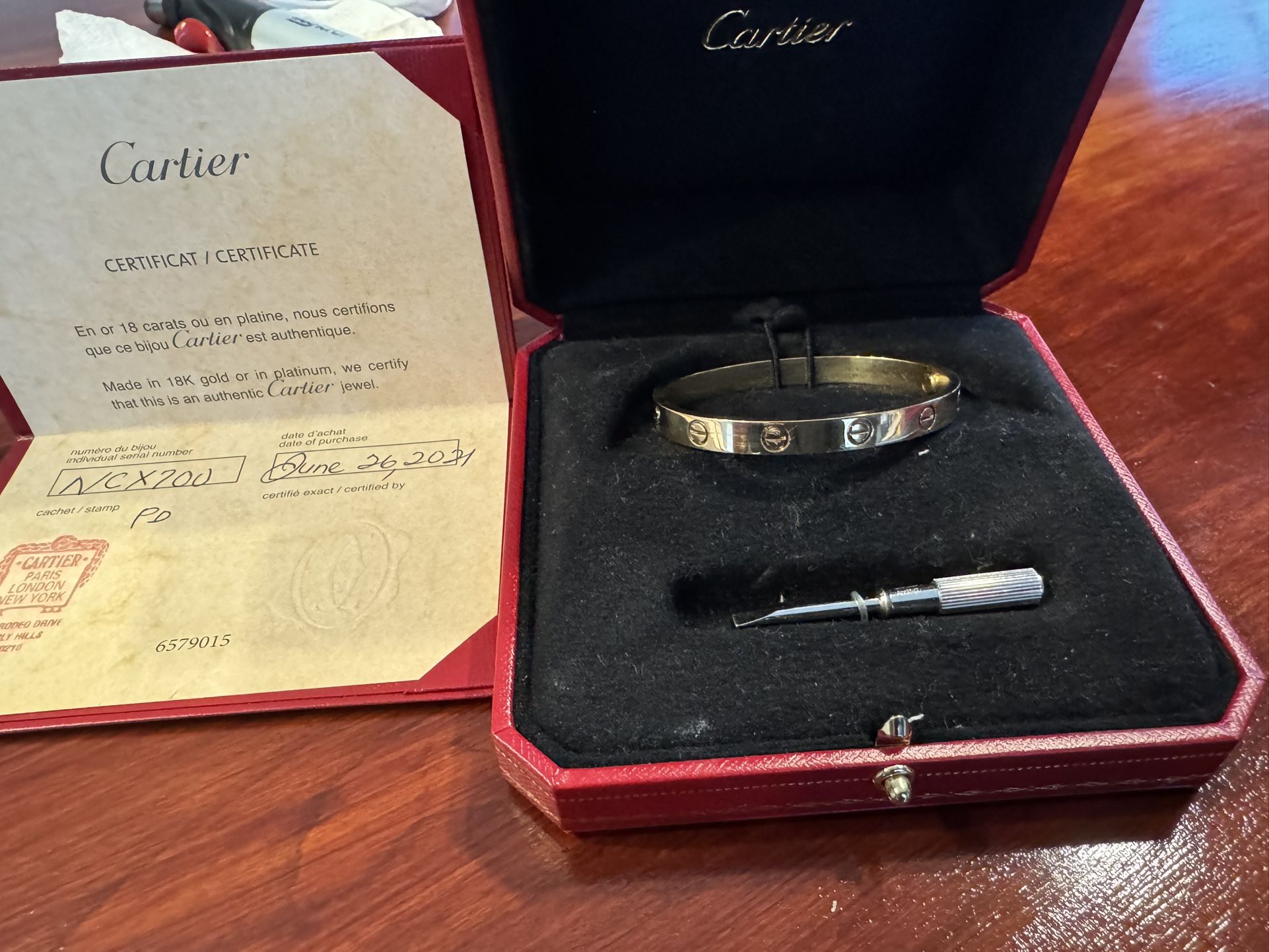 Cartier Love Bracelet
