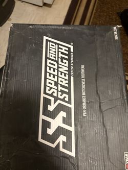 SS performance motorcycle footwear