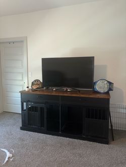 Tv Stand With Doggy Area