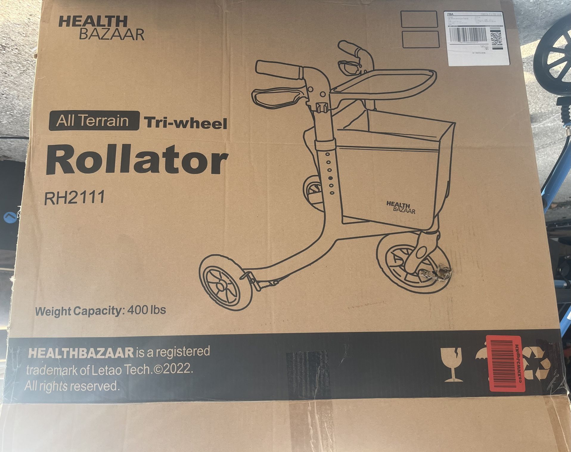 Healthbazaar Rollator