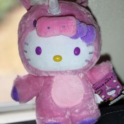 Hello Kitty Pink Unicorn Plush Door Halloween Greeter Burlington release 2025