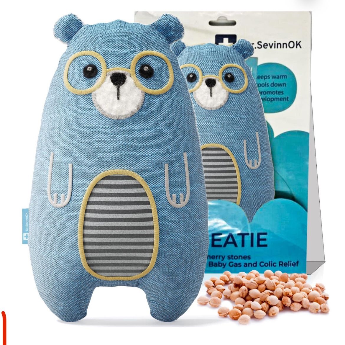ECO Baby Colic and Gas Relief - ReHEATIE Heated Tummy Toy for Newborns