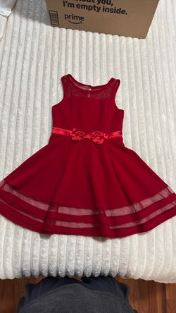 Girls Red Dress