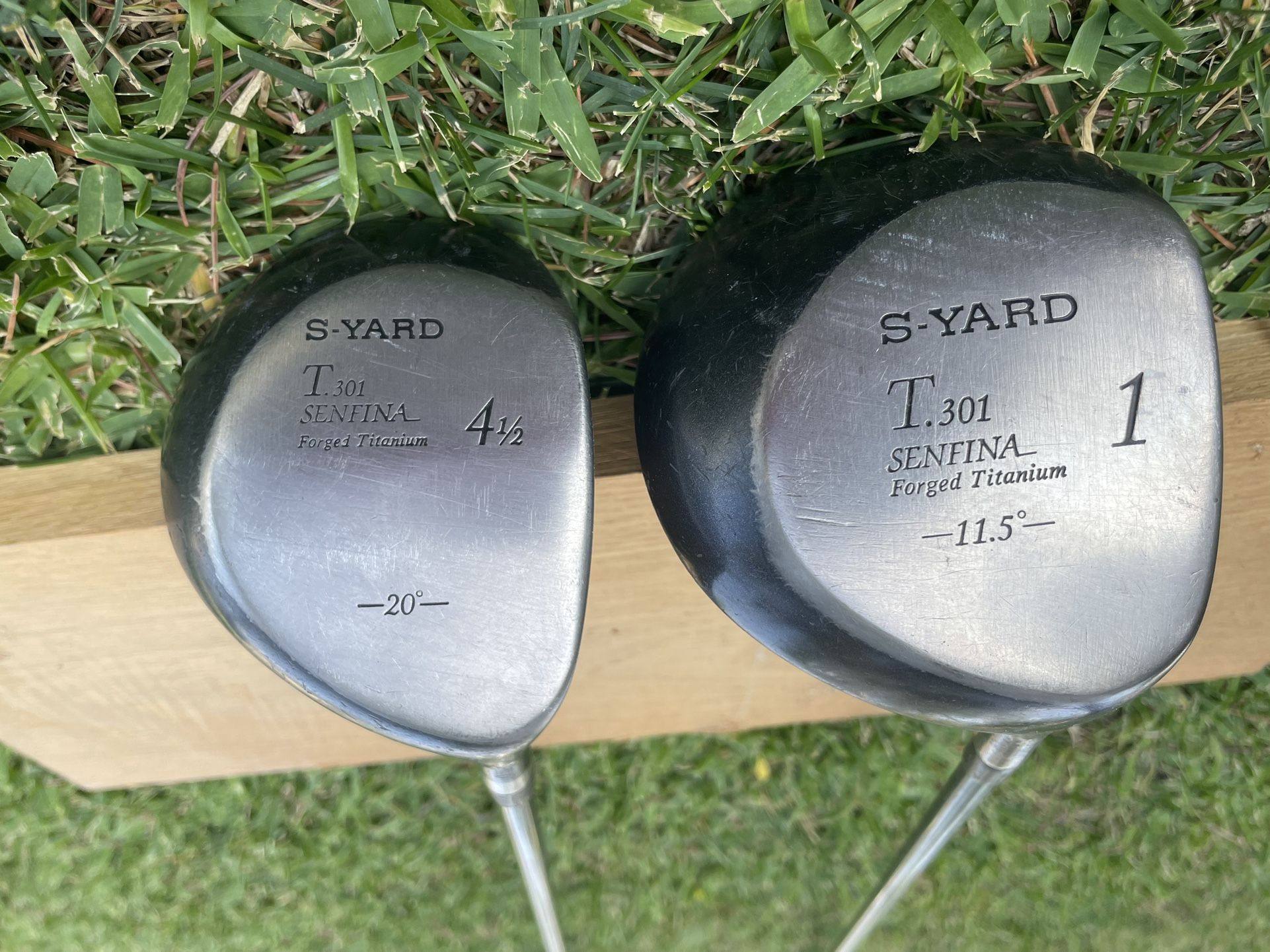 Women's S-Yard Senfina Driver & Fairway Golf Clubs.