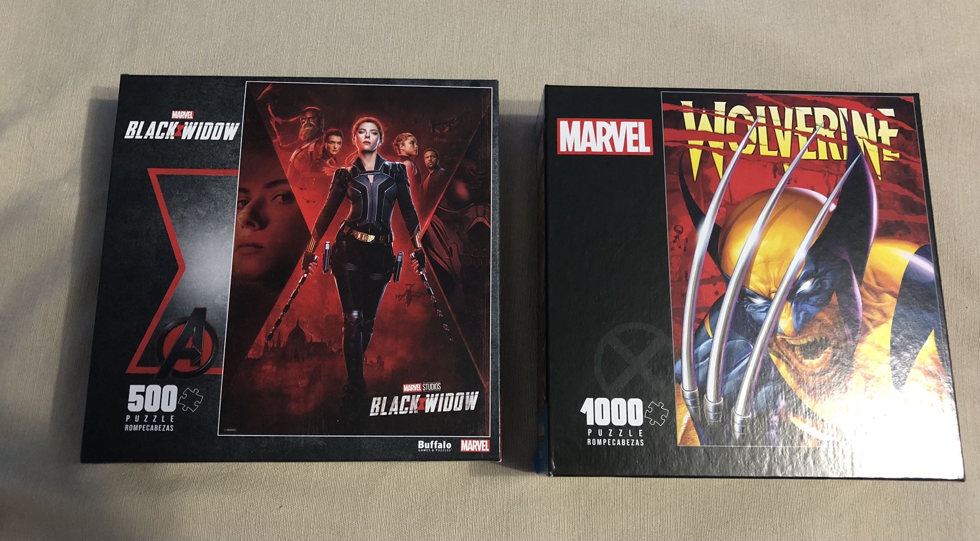Buffalo Games - Marvel - Black Widow & Wolverine Jigsaw Puzzle (2 for $10)