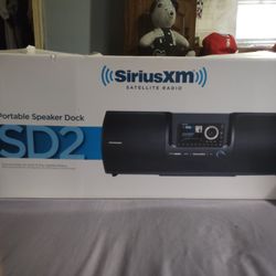 SiriusXM Portable Speaker Box Brand new 