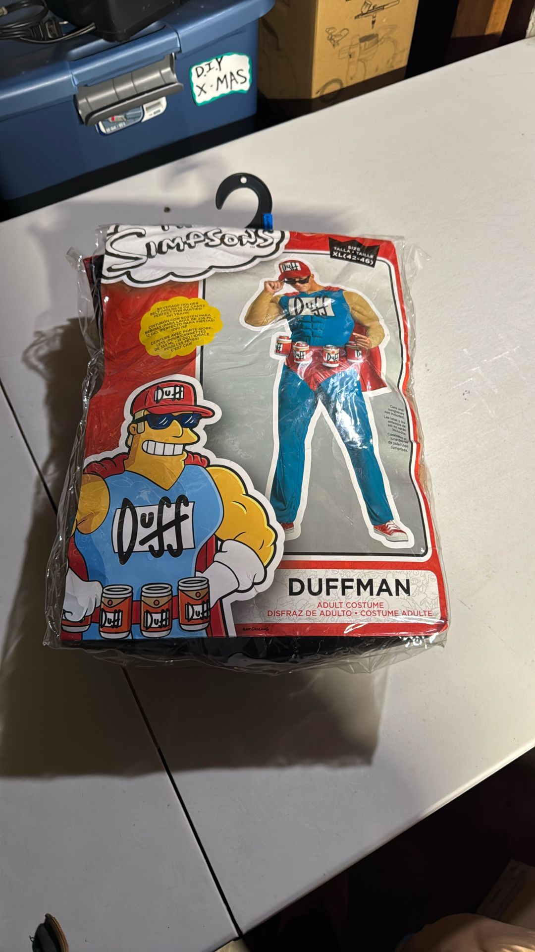 Duffman Costume 