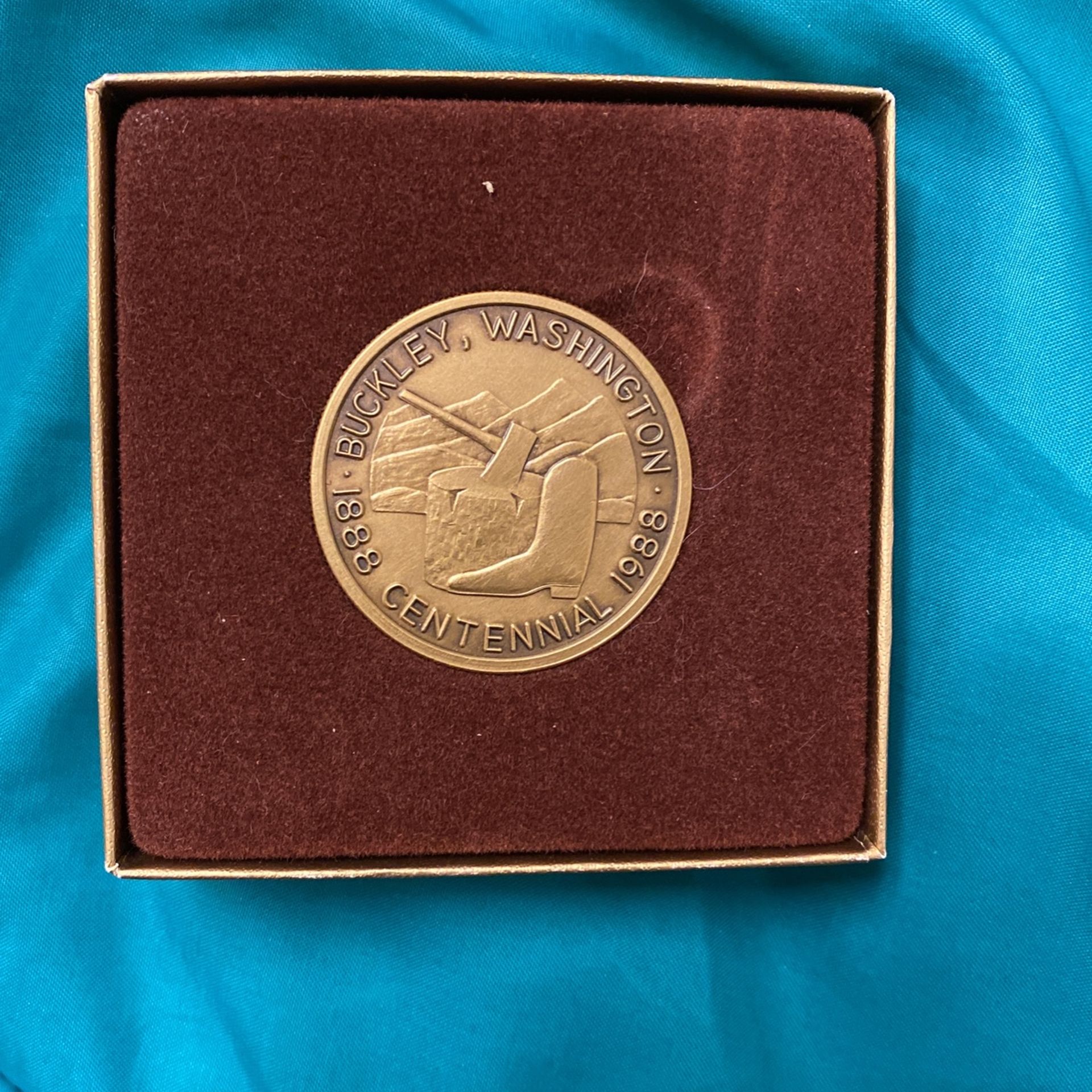 Buckley Washington 100 Year Centennial Challenge Coin 1988