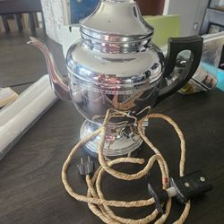 $60 Vintage Fiber warehouse Coffee Maker See Pictures 