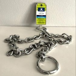 TOP PAW DOG CHOKE COLLAR FOR TRAINING  4.0mm x 30 in - SIZE XL