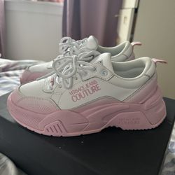 Versace Jeans Couture Leather Sneakers 37 EU/6.5 US