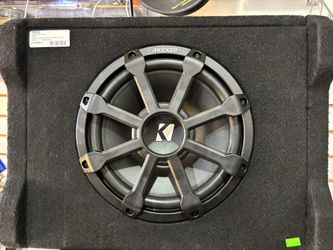 Car Audio Single 10” Kicker Speaker 51PDFT10 in original box *Missing Harness* Car Speaker 