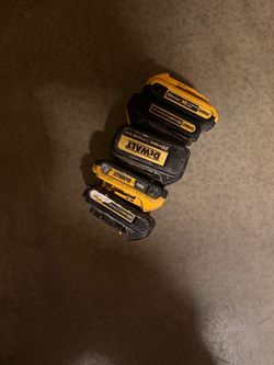 DeWalt batteries