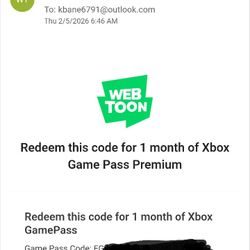 Gamepass Premium 1 Month