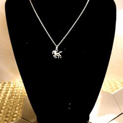 925 Sterling Silver Glen With The Wind Horse Charm Pendant 