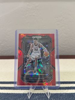 Chet Holmgren RC Panini Prizm Red Trading Card