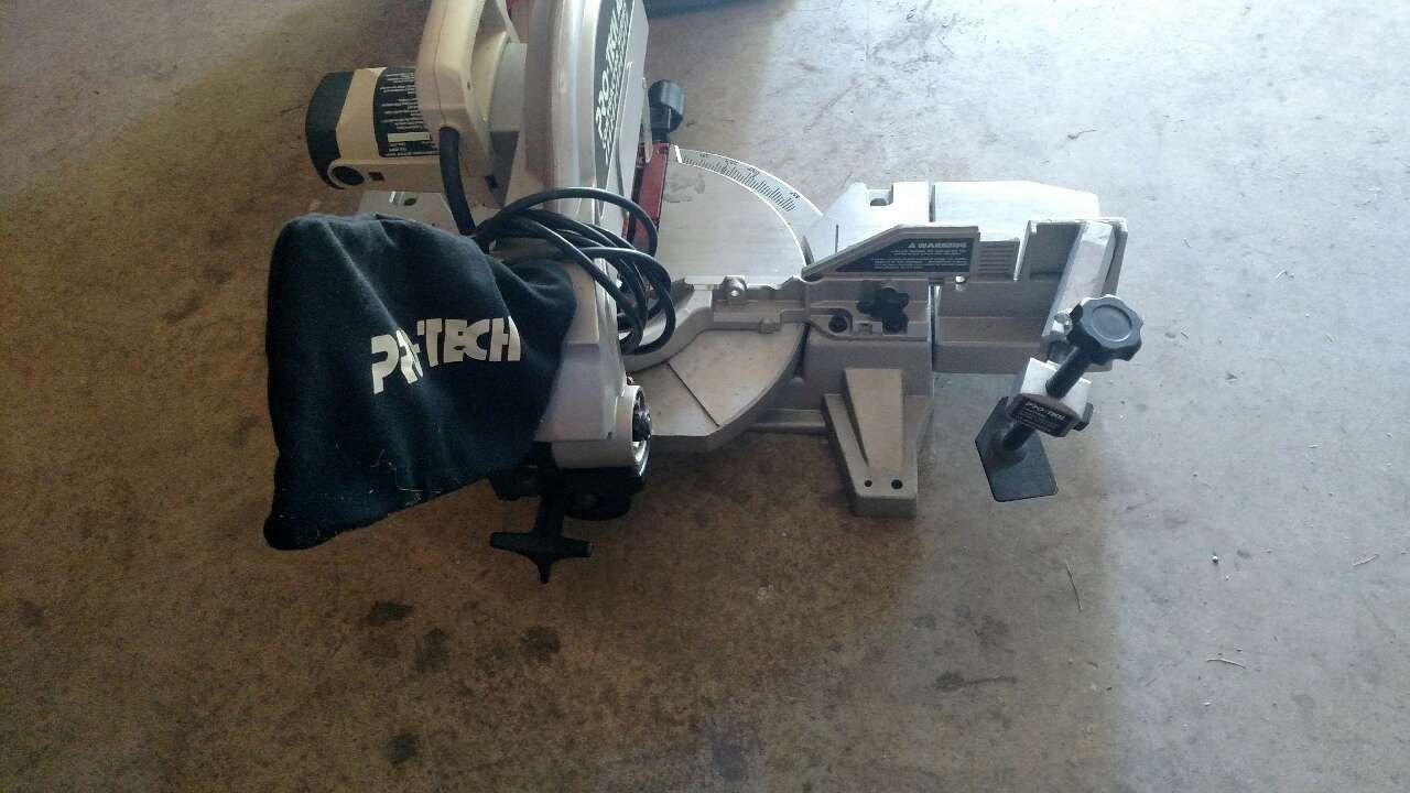 Pro-tech Contractor Series compound miter saw