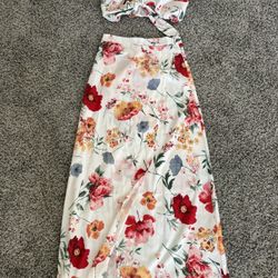 Floral Red/white Set