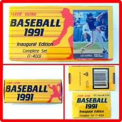 1991 Fleer Ultra Baseball Set Ken Griffey Jr