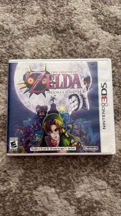 Zelda majora’s mask for nintendo 3ds
