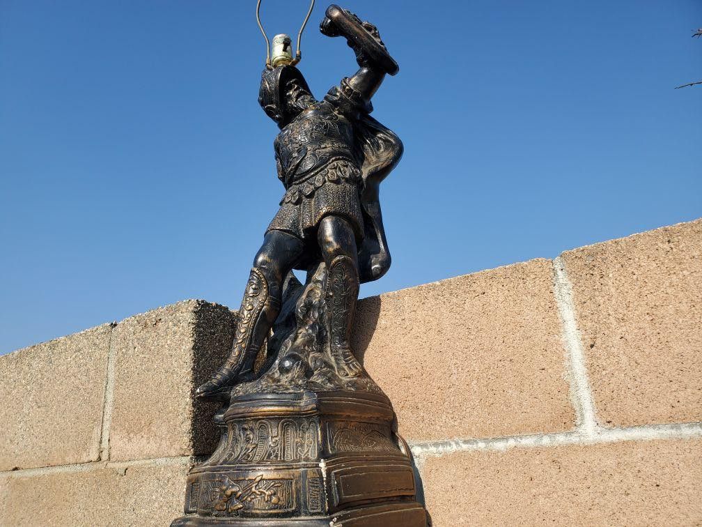 Vintage And Antique Sculpture Lamp Malr Me A Offer 