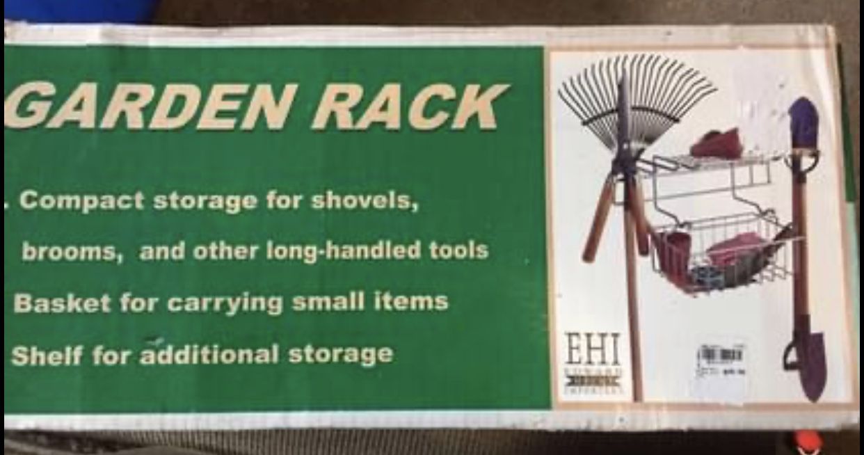Garden Rack organizer , NIB