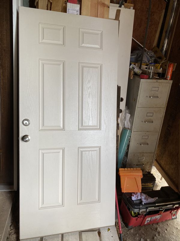 36 exterior door not frame for Sale in Houston, TX OfferUp