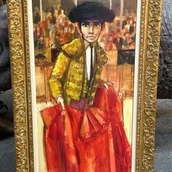 Lee R. Burr - Matador Painting