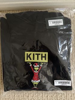 Kith X The Grinch Classic Logo Williams III Hoodie Size XL